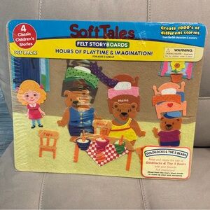 Felt Storyboards - Goldilocks & The 3 Bears New Sealed Set